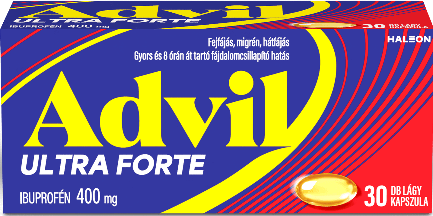 Advil Ultra Forte 400 mg lágy kapszula